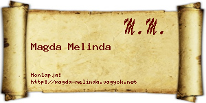 Magda Melinda névjegykártya